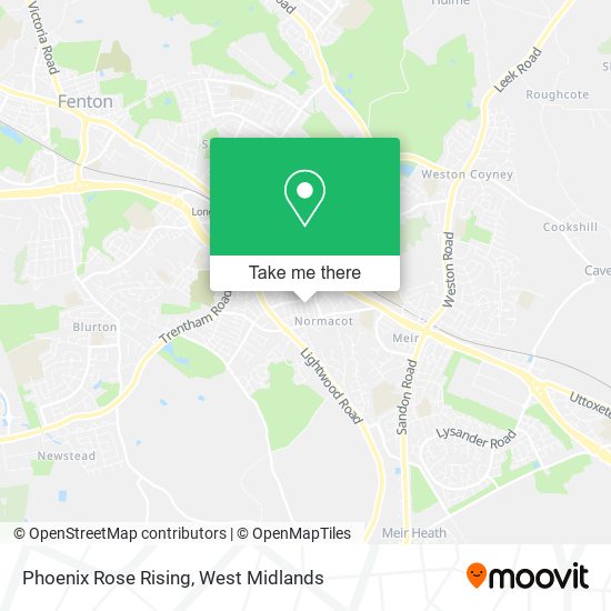 Phoenix Rose Rising map