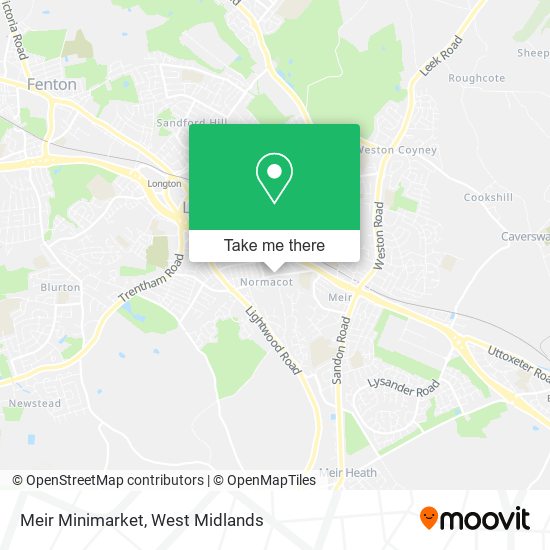 Meir Minimarket map