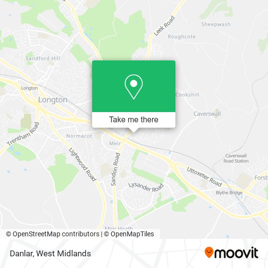 Danlar map