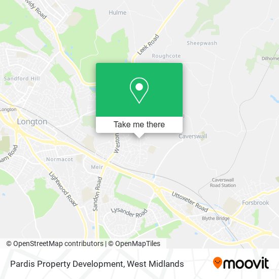 Pardis Property Development map