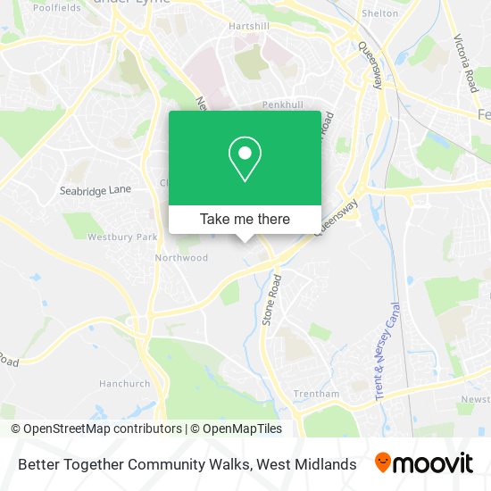 Better Together Community Walks map