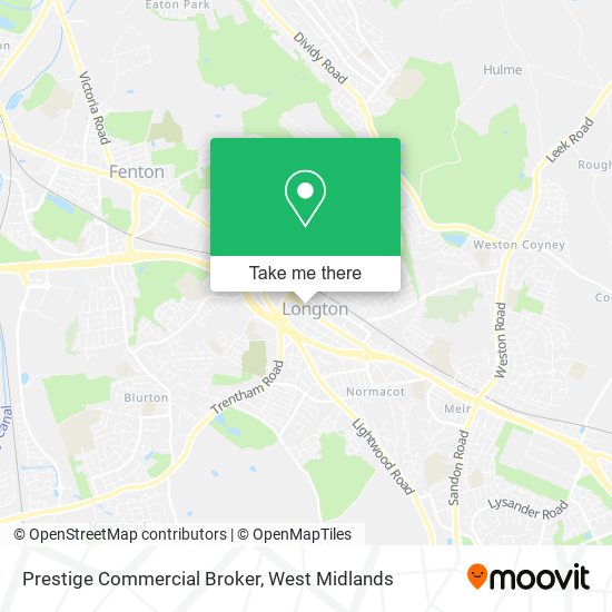 Prestige Commercial Broker map