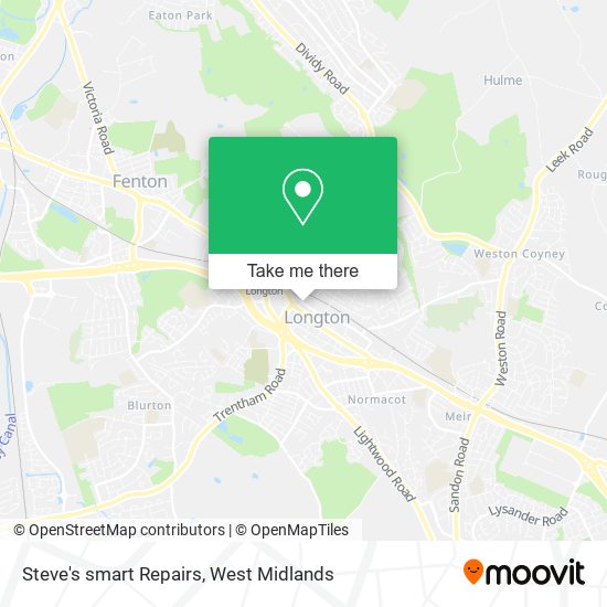 Steve's smart Repairs map
