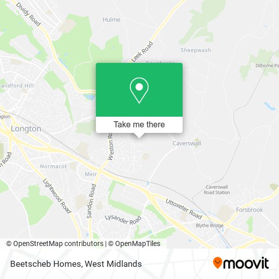 Beetscheb Homes map