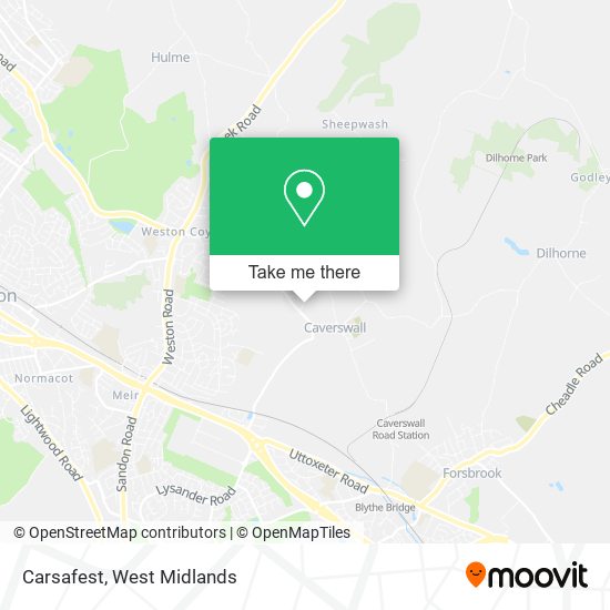 Carsafest map