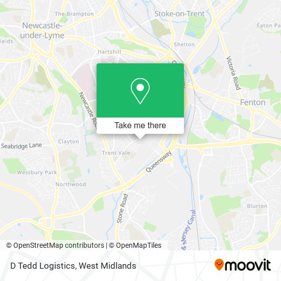 D Tedd Logistics map