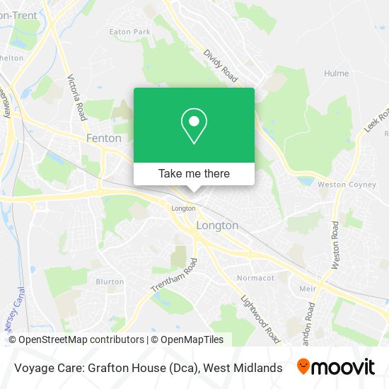 Voyage Care: Grafton House (Dca) map