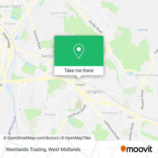 Westlands Trading map