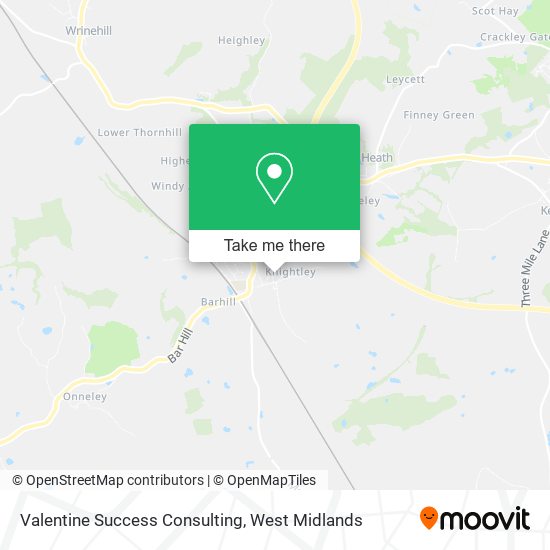 Valentine Success Consulting map
