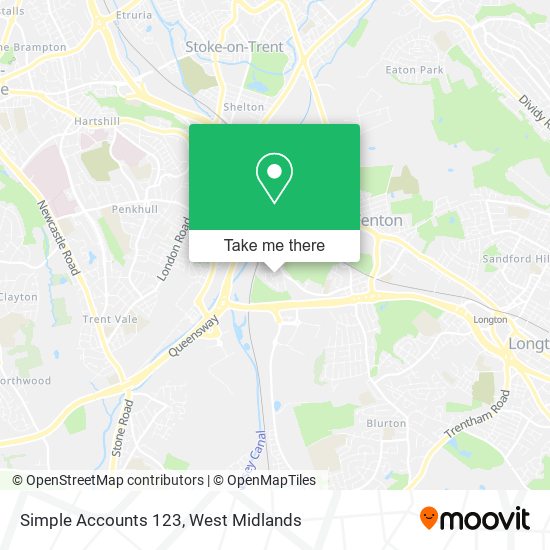 Simple Accounts 123 map
