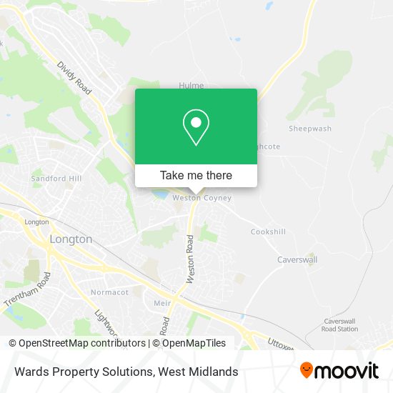 Wards Property Solutions map