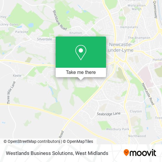 Westlands Business Solutions map