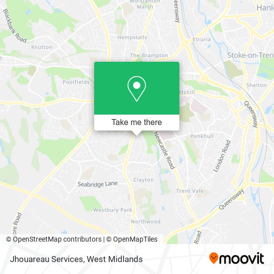 Jhouareau Services map
