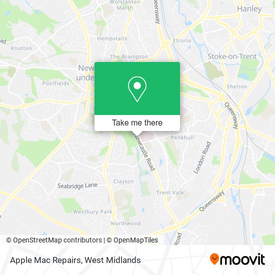 Apple Mac Repairs map
