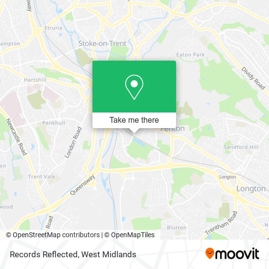 Records Reflected map