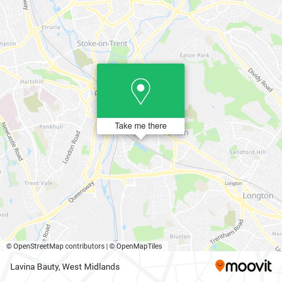 Lavina Bauty map
