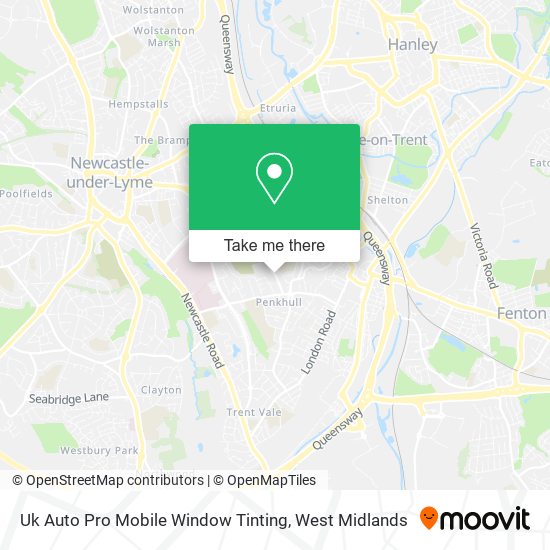 Uk Auto Pro Mobile Window Tinting map