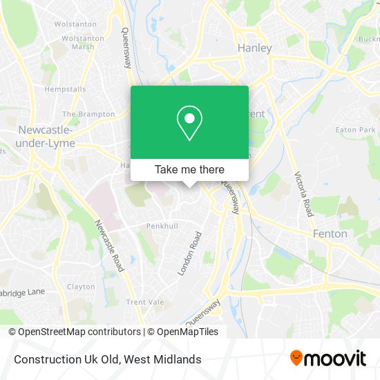 Construction Uk Old map