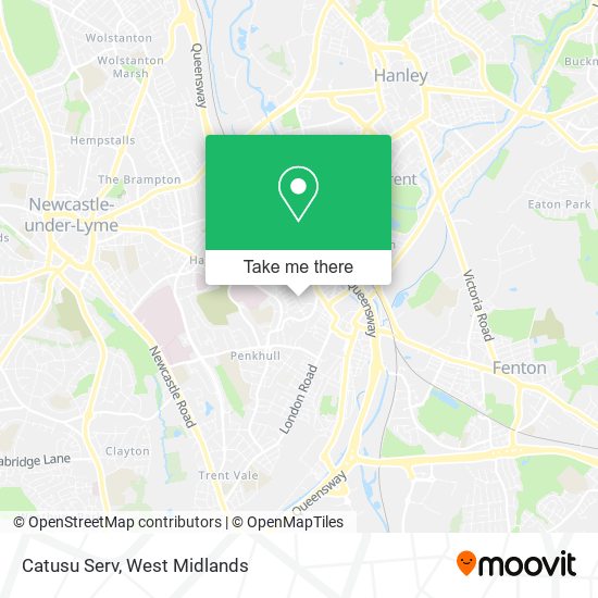 Catusu Serv map