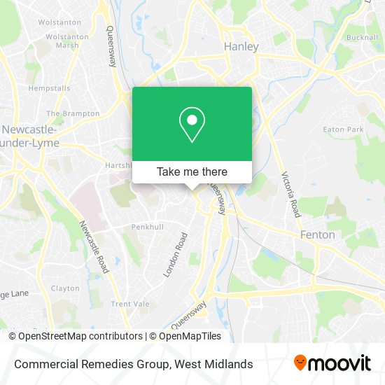 Commercial Remedies Group map