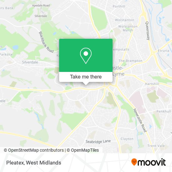 Pleatex map