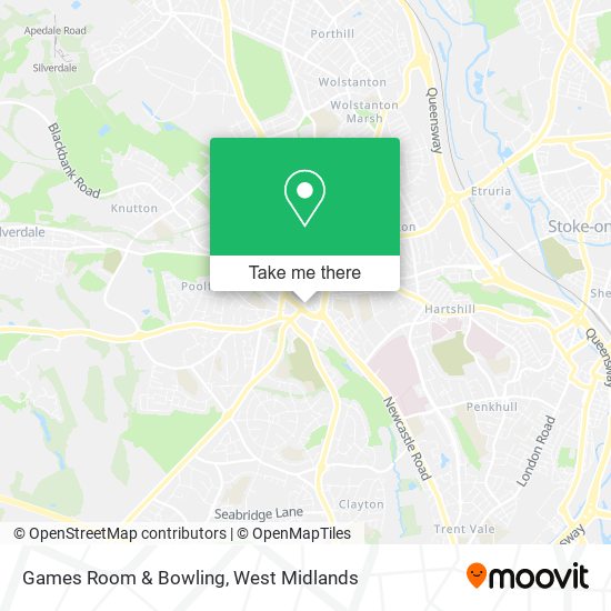 Games Room & Bowling map