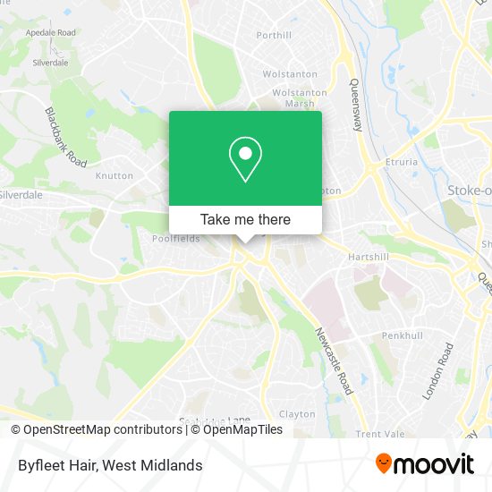 Byfleet Hair map