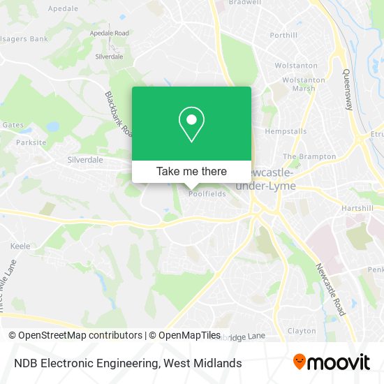 NDB Electronic Engineering map