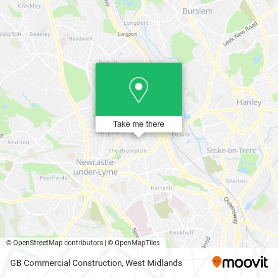 GB Commercial Construction map