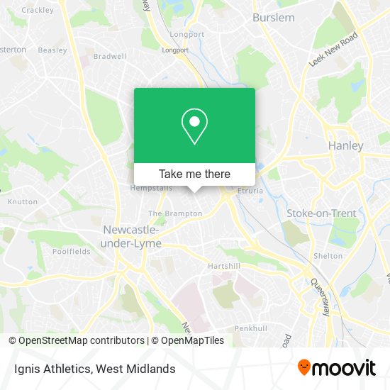 Ignis Athletics map