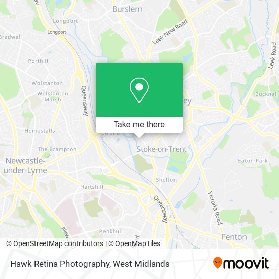 Hawk Retina Photography map