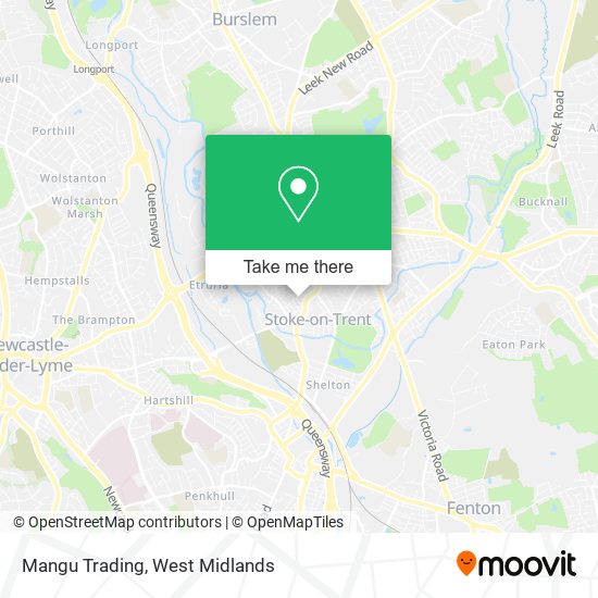 Mangu Trading map