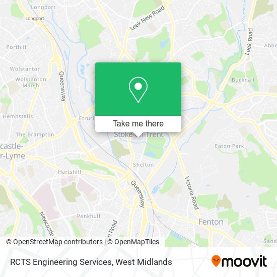 RCTS Engineering Services map