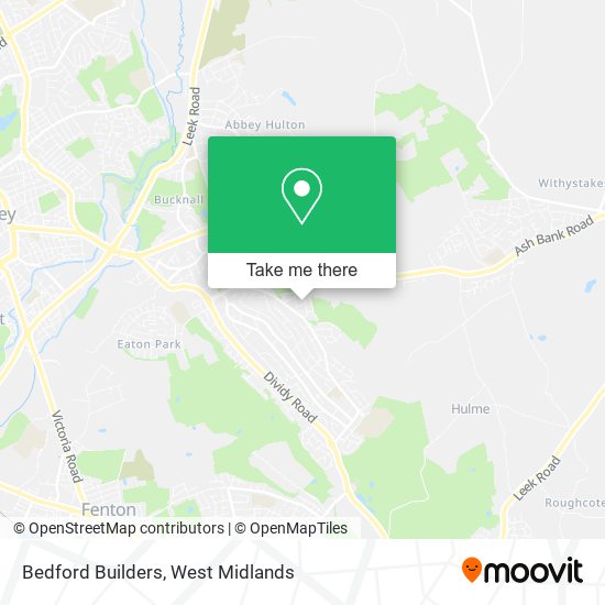 Bedford Builders map
