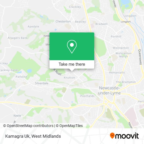 Kamagra Uk map