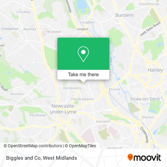 Biggles and Co map