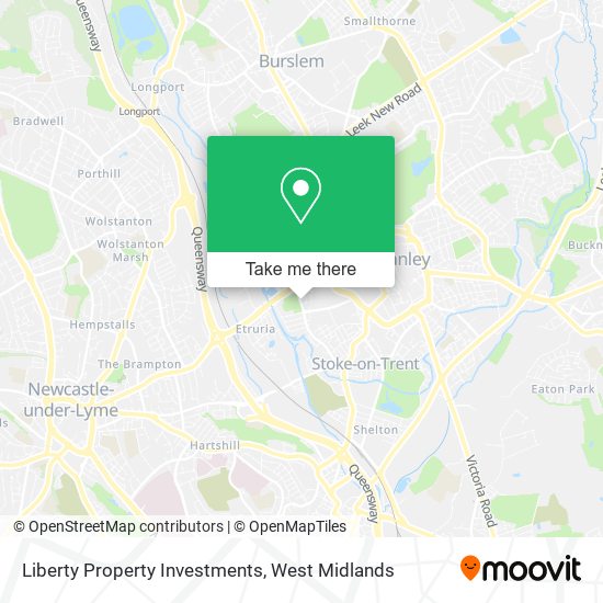 Liberty Property Investments map