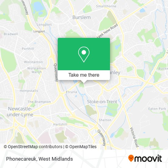 Phonecareuk map