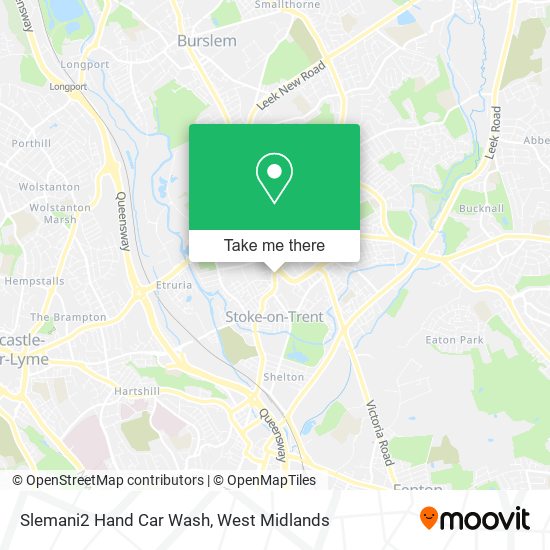 Slemani2 Hand Car Wash map
