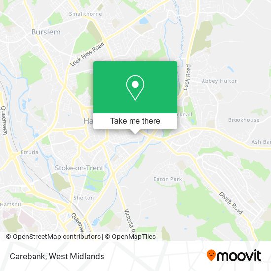 Carebank map