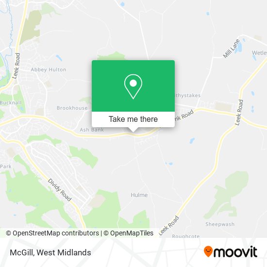 McGill map