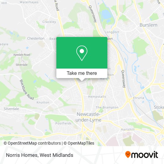 Norris Homes map
