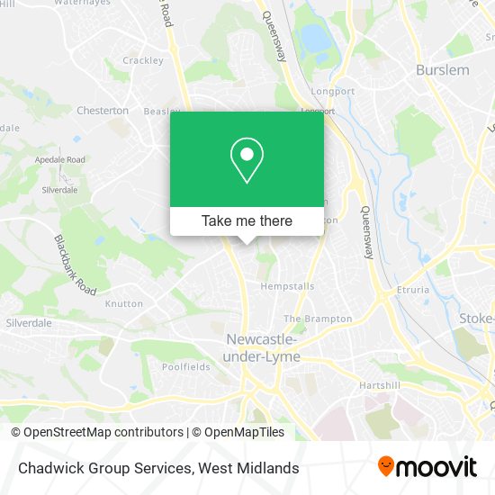Chadwick Group Services map
