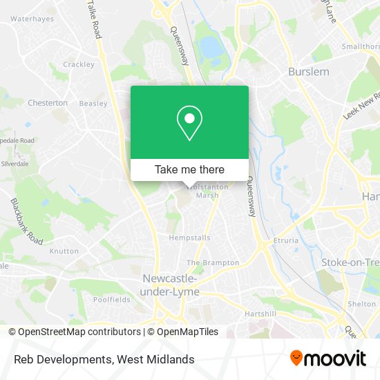 Reb Developments map