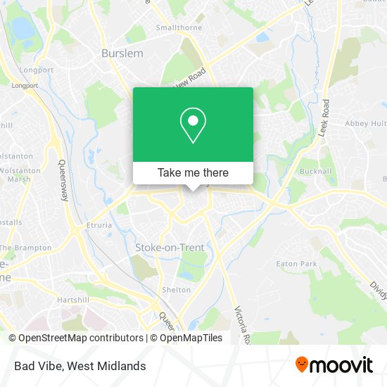 Bad Vibe map