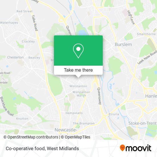 Co-operative food map