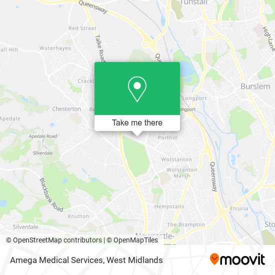 Amega Medical Services map