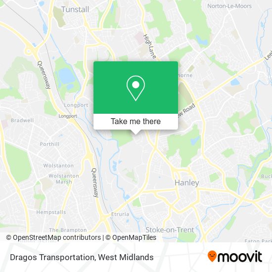 Dragos Transportation map