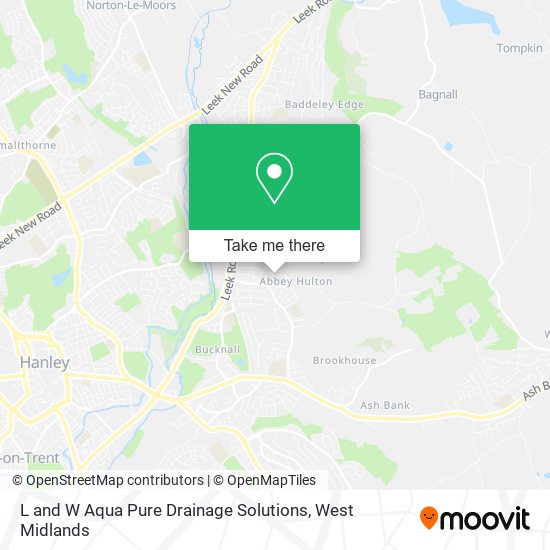 L and W Aqua Pure Drainage Solutions map