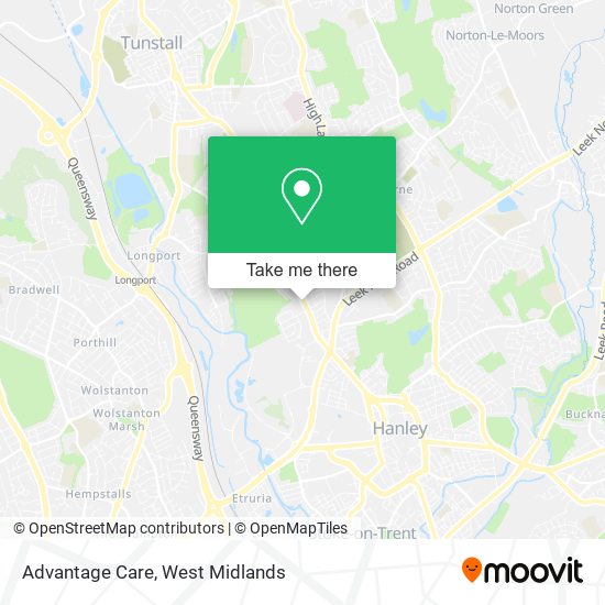 Advantage Care map